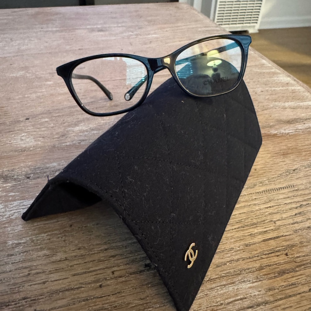 CHANEL Black  Women's Eyeglass Frames - Picture 5 of 7